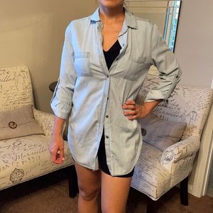 Angel kiss denim polo